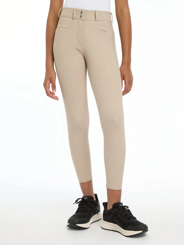 Buy LeMieux Young Rider Izzy Full Seat Breeches Almond | Online for Equine
