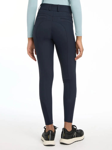 LeMieux Young Rider Izzy Knee Grip Breeches Navy| Online For Equine