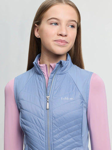 LeMieux Young Rider Josephine Gilet Powder Blue| Online For Equine