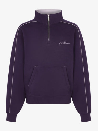 LeMieux Young Rider Kate Quarter Zip Sweat Juniper/Lilac| Online For Equine
