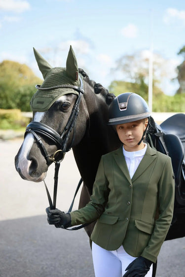 LeMieux Young Rider Kennedy Show Jacket Pine green| Online For Equine