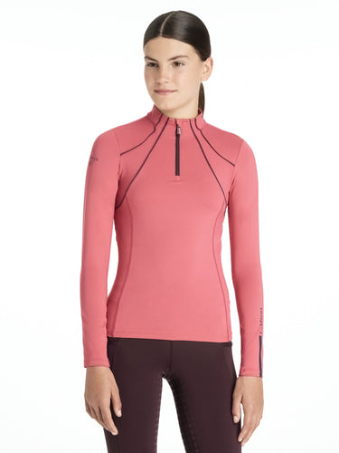 LeMieux Young Rider Mia Mesh Base Layer Cranberry| Online For Equine