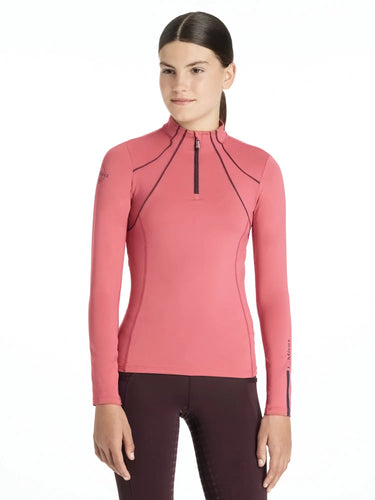 LeMieux Young Rider Mia Mesh Base Layer Cranberry| Online For Equine