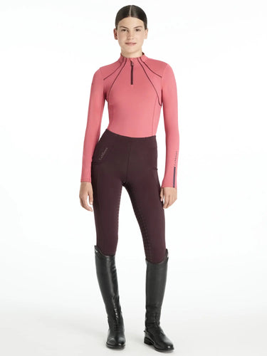 LeMieux Young Rider Mia Mesh Base Layer Cranberry| Online For Equine