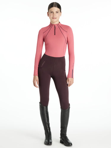 LeMieux Young Rider Mia Mesh Base Layer Cranberry| Online For Equine