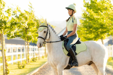 LeMieux Young Rider Mia Mesh Base Layer Macaron| Online For Equine
