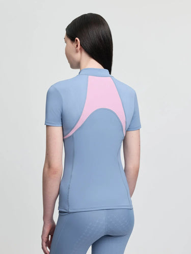 LeMieux Young Rider Mia Mesh Base Layer Powder Blue| Online For Equine