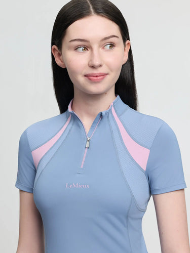 LeMieux Young Rider Mia Mesh Base Layer Powder Blue| Online For Equine
