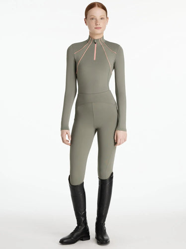 LeMieux Young Rider Mia Mesh Base Layer Rosemary