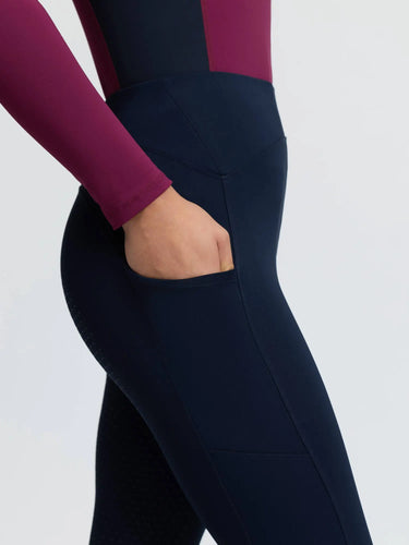 LeMieux Young Rider Nell Brushed Pull Ons Navy| Online For Equine