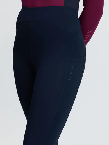 LeMieux Young Rider Nell Brushed Pull Ons Navy| Online For Equine