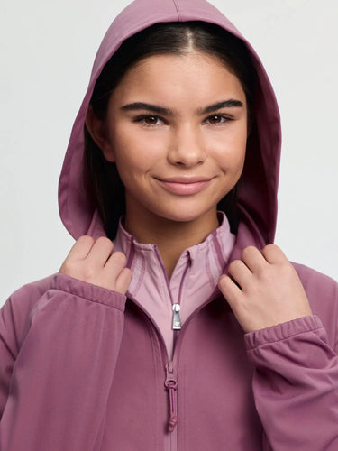 LeMieux Young Rider Paige Quarter Zip Waterproof Jacket Mallow| Online For Equine