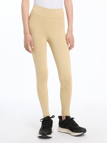 LeMieux Young Rider Pull On Breeches Beige| Online For Equine