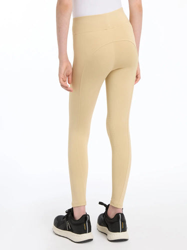 LeMieux Young Rider Pull On Breeches Beige| Online For Equine