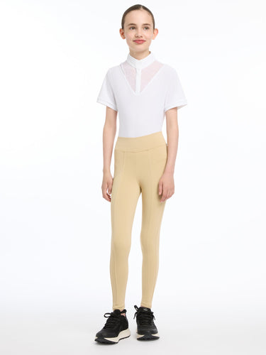 LeMieux Young Rider Pull On Breeches Beige| Online For Equine