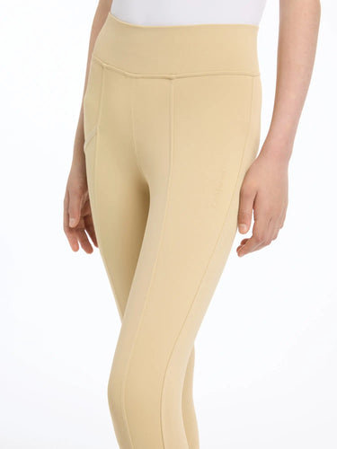 LeMieux Young Rider Pull On Breeches Beige| Online For Equine