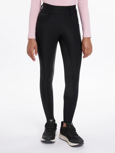 Buy LeMieux Young Rider Remi Breggings Black | Online for Equine