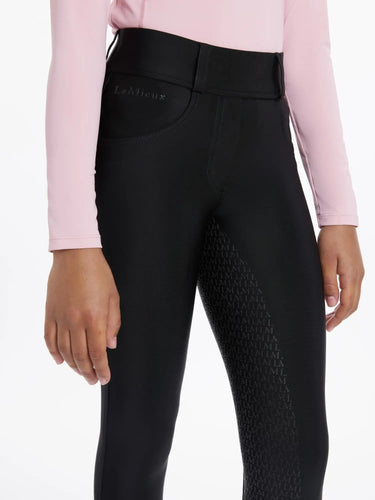 Buy LeMieux Young Rider Remi Breggings Black | Online for Equine