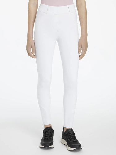 Buy LeMieux Young Rider Remi Breggings White | Online for Equine