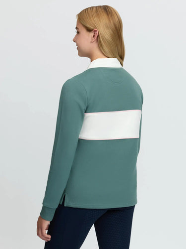 LeMieux Young Rider Riley Rugby Shirt Aloe| Online For Equine
