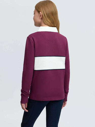 LeMieux Young Rider Riley Rugby Shirt Blackberry| Online For Equine