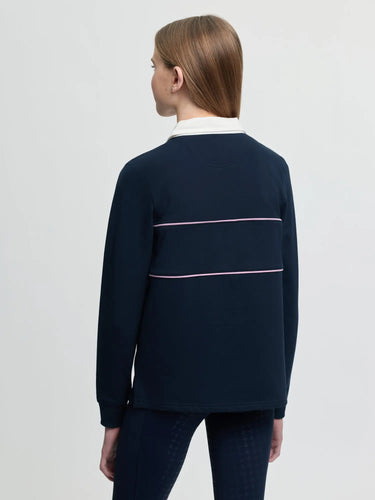 LeMieux Young Rider Riley Rugby Shirt Navy| Online For Equine