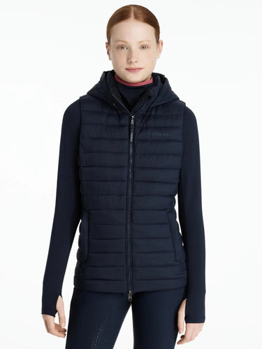 LeMieux Young Rider Ruby Puffer Gilet Navy| Online For Equine