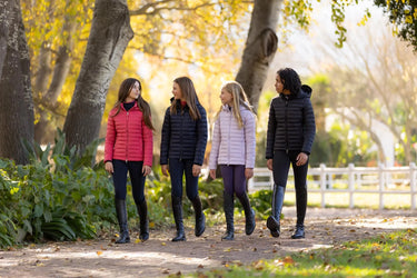 LeMieux Young Rider Ruby Puffer Jacket Cranberry| Online For Equine