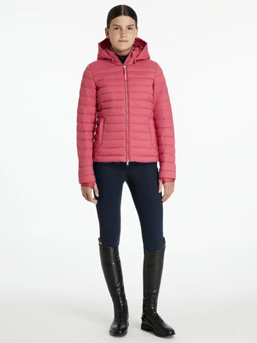 LeMieux Young Rider Ruby Puffer Jacket Cranberry| Online For Equine