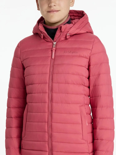 LeMieux Young Rider Ruby Puffer Jacket Cranberry| Online For Equine