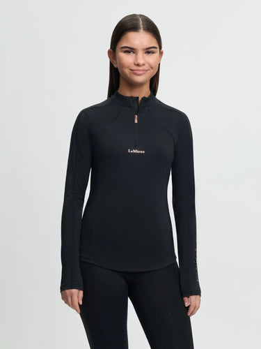 LeMieux Young Rider Sparkle Base Layer Black| Online For Equine