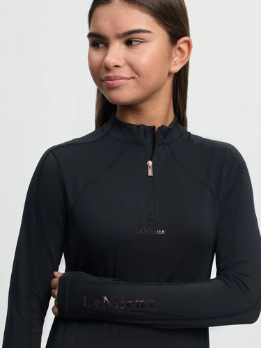 LeMieux Young Rider Sparkle Base Layer Black| Online For Equine