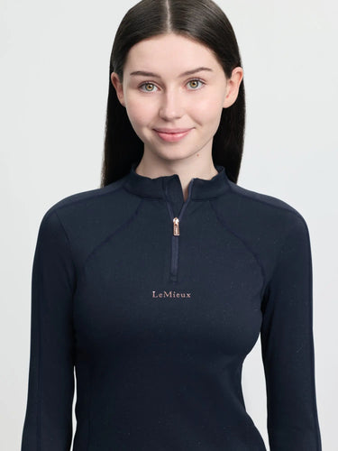 LeMieux Young Rider Sparkle Base Layer Navy| Online For Equine
