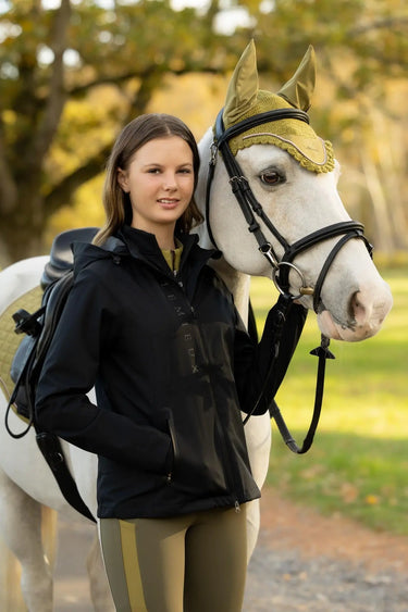 LeMieux Young Rider Tessa Waterproof Jacket Black| Online For Equine