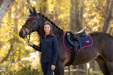 LeMieux Young Rider Thea Water Resistant Jacket Navy| Online For Equine