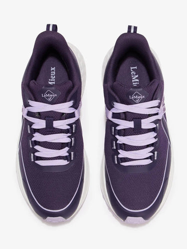 LeMieux Young Rider Trax Viva Waterproof Trainer Juniper/Lilac
