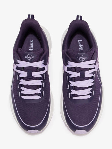 LeMieux Young Rider Trax Viva Waterproof Trainer Juniper/Lilac| Online For Equine