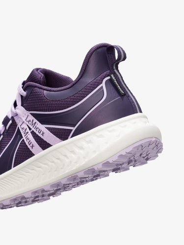 LeMieux Young Rider Trax Viva Waterproof Trainer Juniper/Lilac| Online For Equine