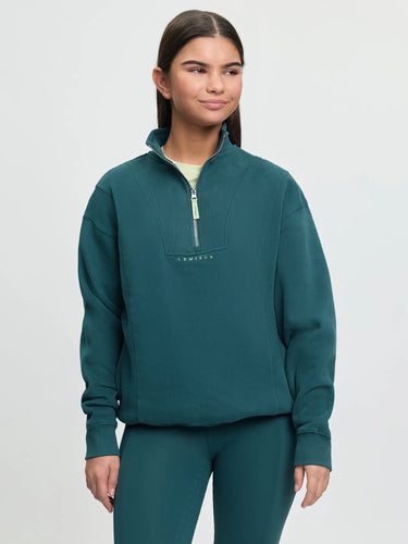 LeMieux Young Rider Vianne Quarter Zip Jungle| Online For Equine
