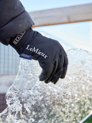 LeMieux x Sealskinz Waterproof Glove Black| Online For Equine