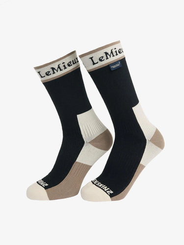 LeMieux x Sealskinz Waterproof Socks Black| Online For Equine