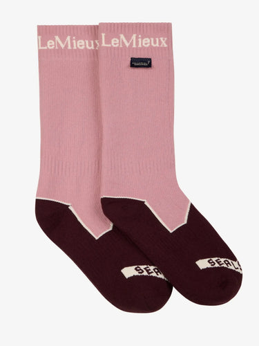 LeMieux x Sealskinz Waterproof Socks Dusty Pink| Online For Equine