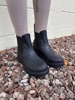 Legacy Chelsea Black Chunky Sole Work Yard Boots| Online For Equine