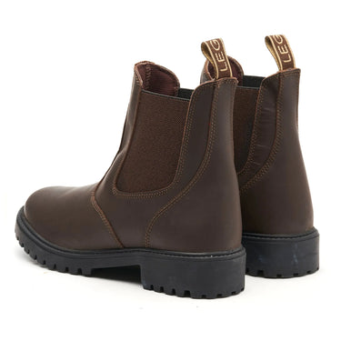 Legacy Chelsea Brown Chunky Sole Work Yard Boots| Online For Equine