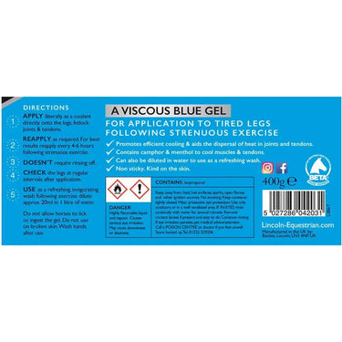 Lincoln Cool Gel| Online For Equine