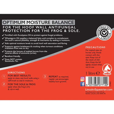 Lincoln Eucalyptus Hoof & Sole Dressing| Online For Equine
