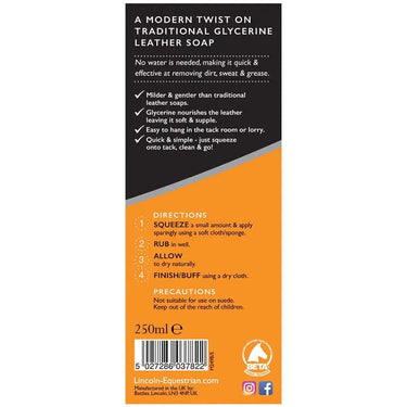 Lincoln Glycerine Gel Soap| Online For Equine