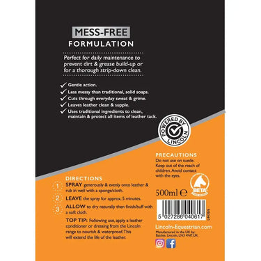 Lincoln Glycerine Spray Soap| Online For Equine