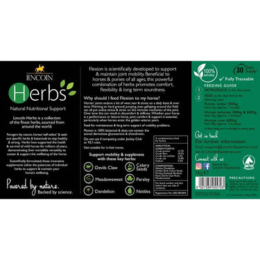 Lincoln Herbs Flexion| Online For Equine