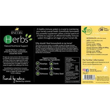 Lincoln Herbs Immunoherb| Online For Equine